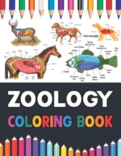 Front cover_Zoology Coloring Book