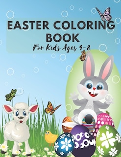 Couverture_Easter Coloring Book For Kids Ages 4-8