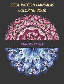 Couverture_cool pattern mandalas coloring book stress- relief