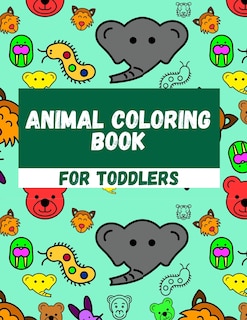 Couverture_Animal Coloring Book For Toddlers