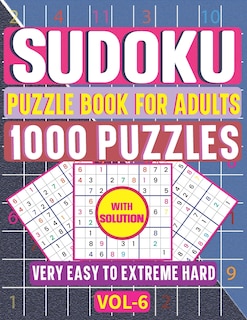 Couverture_Very Easy to Hard Sudoku Puzzle Book for Adults