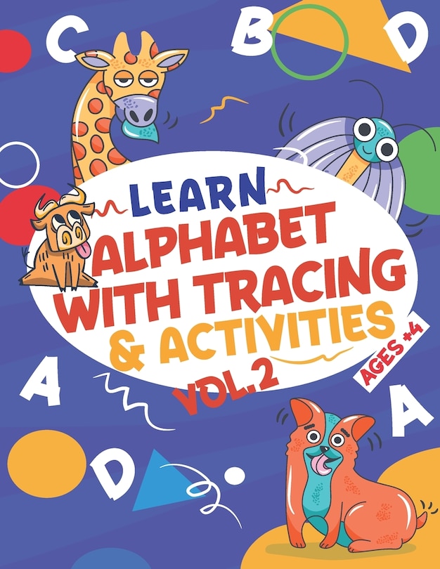 Couverture_Learn Alphabet with Tracing & Activities Vol 2 Ages+4