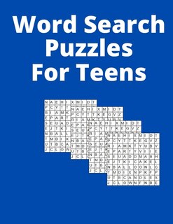 Couverture_Word Search Puzzles For Teens