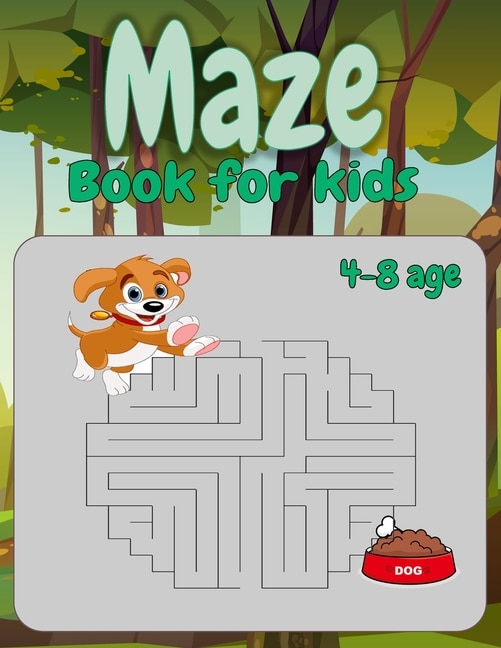Couverture_Maze Book for kids 4-8 age