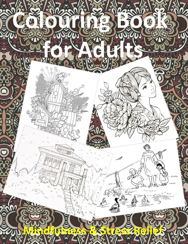 Front cover_Colouring Book for Adults