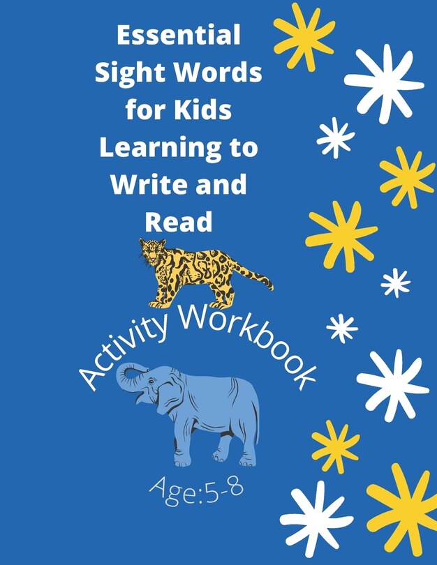Front cover_Essential Sight Words for Kids Learning to Write and Read