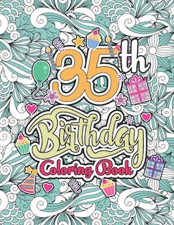 Front cover_35th Birthday Coloring Book