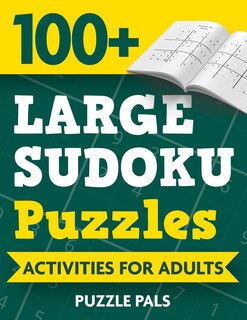 Front cover_100+ Large Sudoku Puzzles