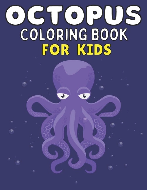 Front cover_Octopus coloring book for kids