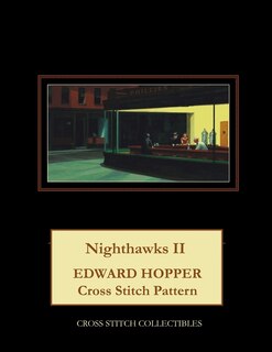 Nighthawks II: Edward Hopper Cross Stitch Pattern