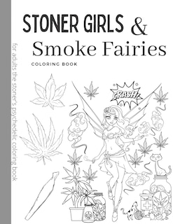 Couverture_Stoner Girls and Smoke Fairies Coloring Book