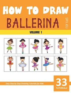 Couverture_How to Draw Ballerina for Kids - Vol 1