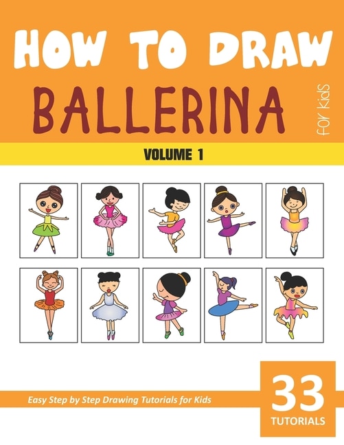 Couverture_How to Draw Ballerina for Kids - Vol 1