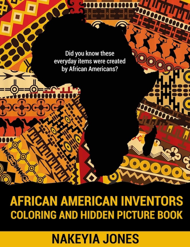 Front cover_African American Inventors Coloring and Hidden Picture Book