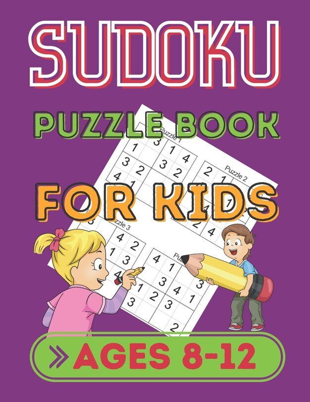 Couverture_Sudoku Puzzle Book For Kids Ages 8-12