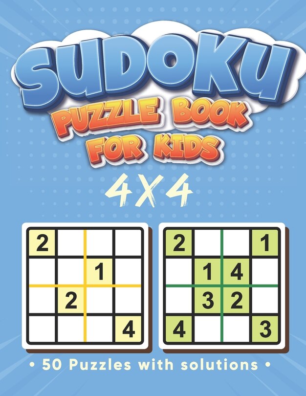 Front cover_Sudoku puzzle book for kids