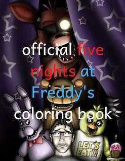 Couverture_Official Five Nights At Freddy's Coloring Book