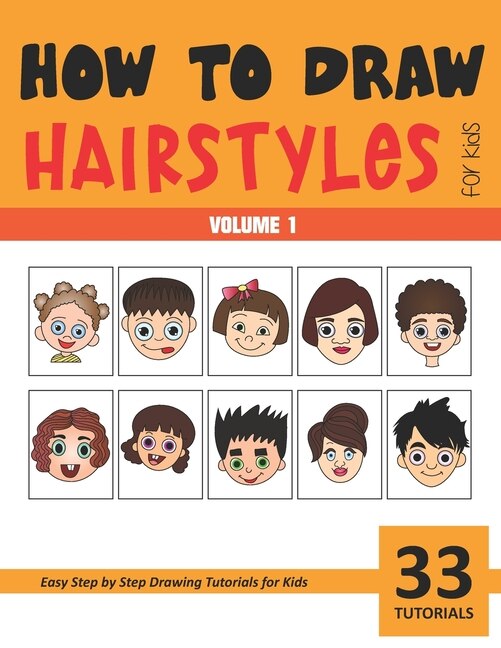 Couverture_How to Draw Hairstyles for Kids - Vol 1