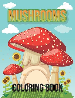 Front cover_Mushrooms Coloring Book
