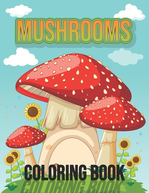 Front cover_Mushrooms Coloring Book