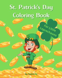 Front cover_St. Patrick's Day Coloring Book