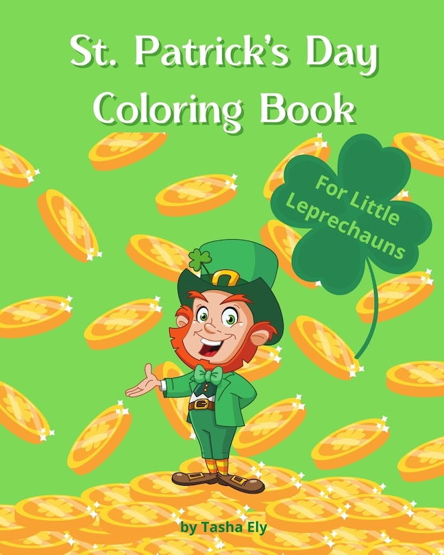 Front cover_St. Patrick's Day Coloring Book