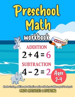 Couverture_Preschool Math Workbook