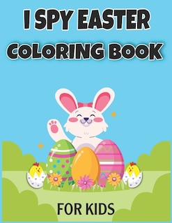 Front cover_I Spy Easter Coloring Book for Kids