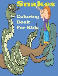 Front cover_Snakes coloring book for kids