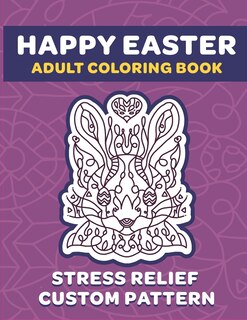 Front cover_Happy Easter Adult Coloring Book
