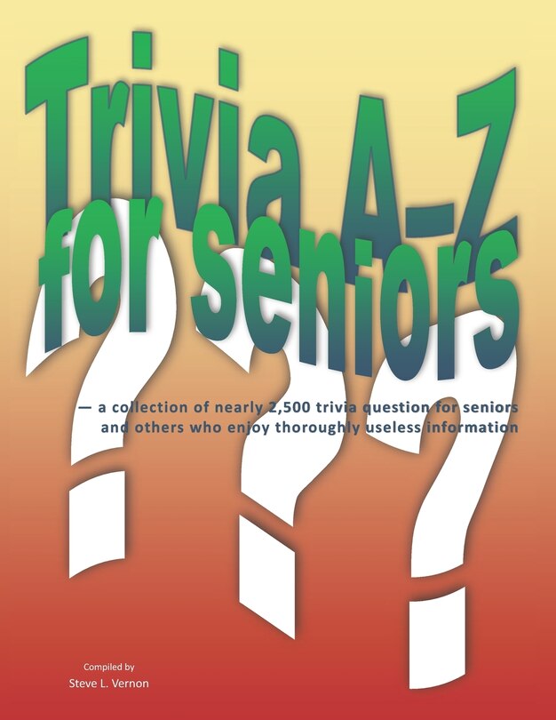 Front cover_Trivia A-Z for Seniors