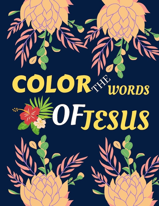 Front cover_color the words of Jesus