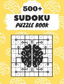 Front cover_500+ Sudoku Puzzle Book