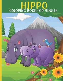 Couverture_Hippo Coloring Book For Adults