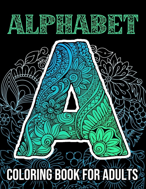 Couverture_Alphabet Coloring Book For Adults
