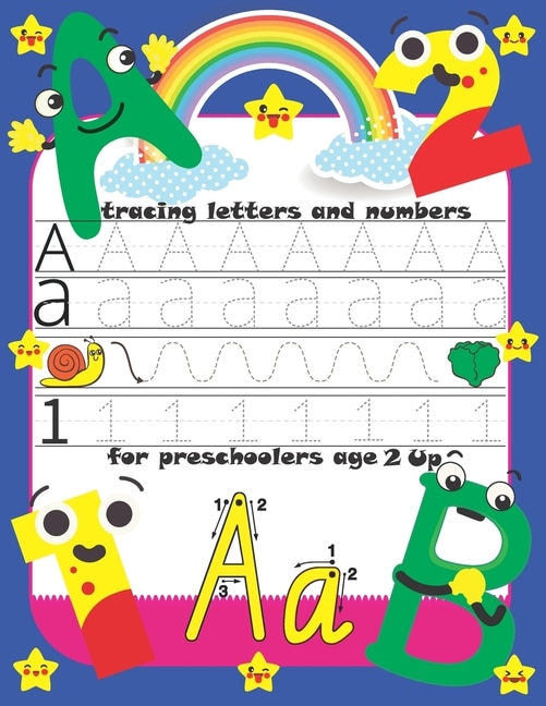 Couverture_tracing letters and numbers for preschoolers age 2 up