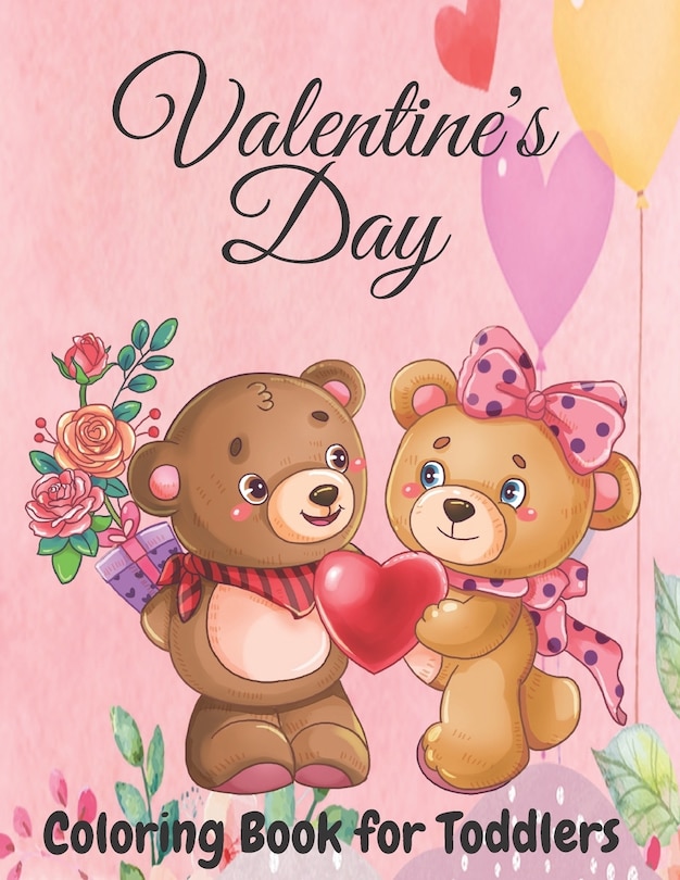 Front cover_Valentine's Day Coloring Book for Toddlers