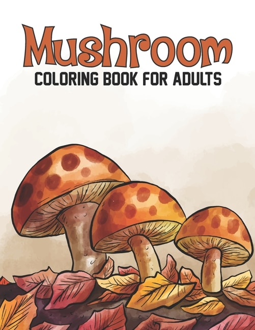 Couverture_Mushroom Coloring Book For Adults