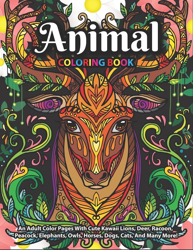 Front cover_Animal Coloring Book