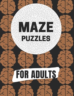 Couverture_Maze Puzzles For Adult