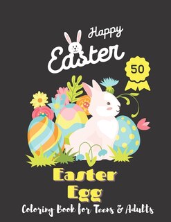 Front cover_Easter Egg Coloring Book for Teens & Adults