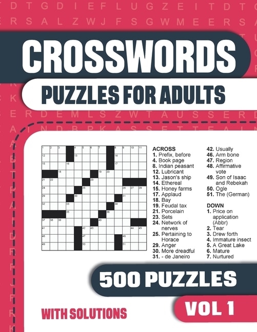 Couverture_Crosswords Puzzles for Adults