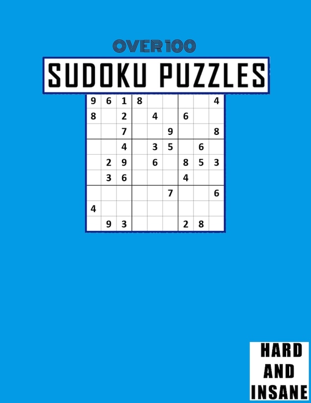 Front cover_Sudoku Puzzles For Adults - Hard And Very Hard - With Solutions
