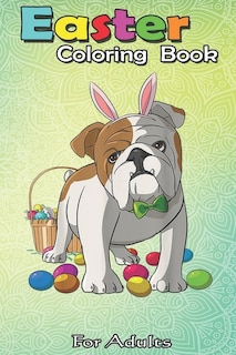 Front cover_Easter Coloring Book For Adults