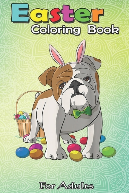 Front cover_Easter Coloring Book For Adults