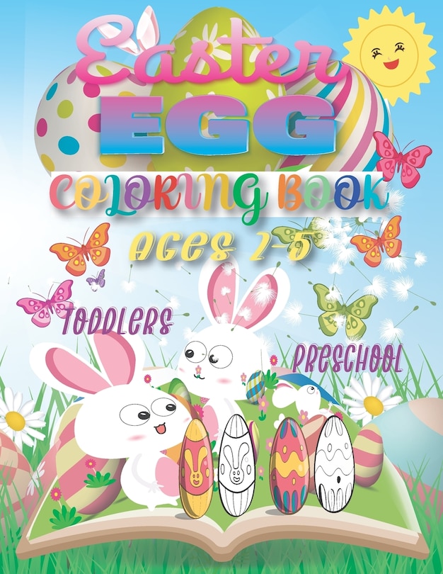 Couverture_Easter Egg Coloring Book Ages 2 - 5 Toddlers & Preschool