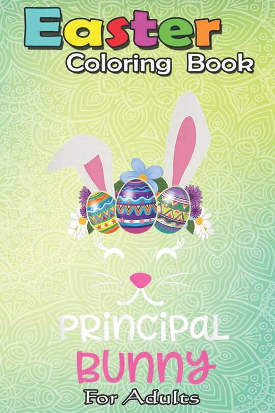 Front cover_Easter Coloring Book For Adults