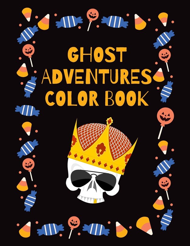 Front cover_Ghost Adventures Color Book