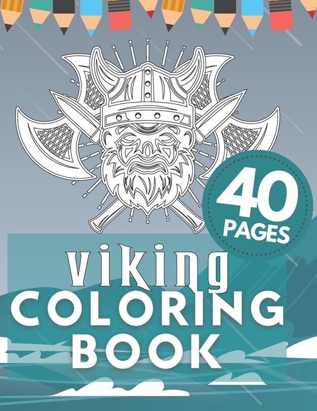 Couverture_Viking Coloring Book