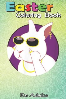 Front cover_Easter Coloring Book For Adults